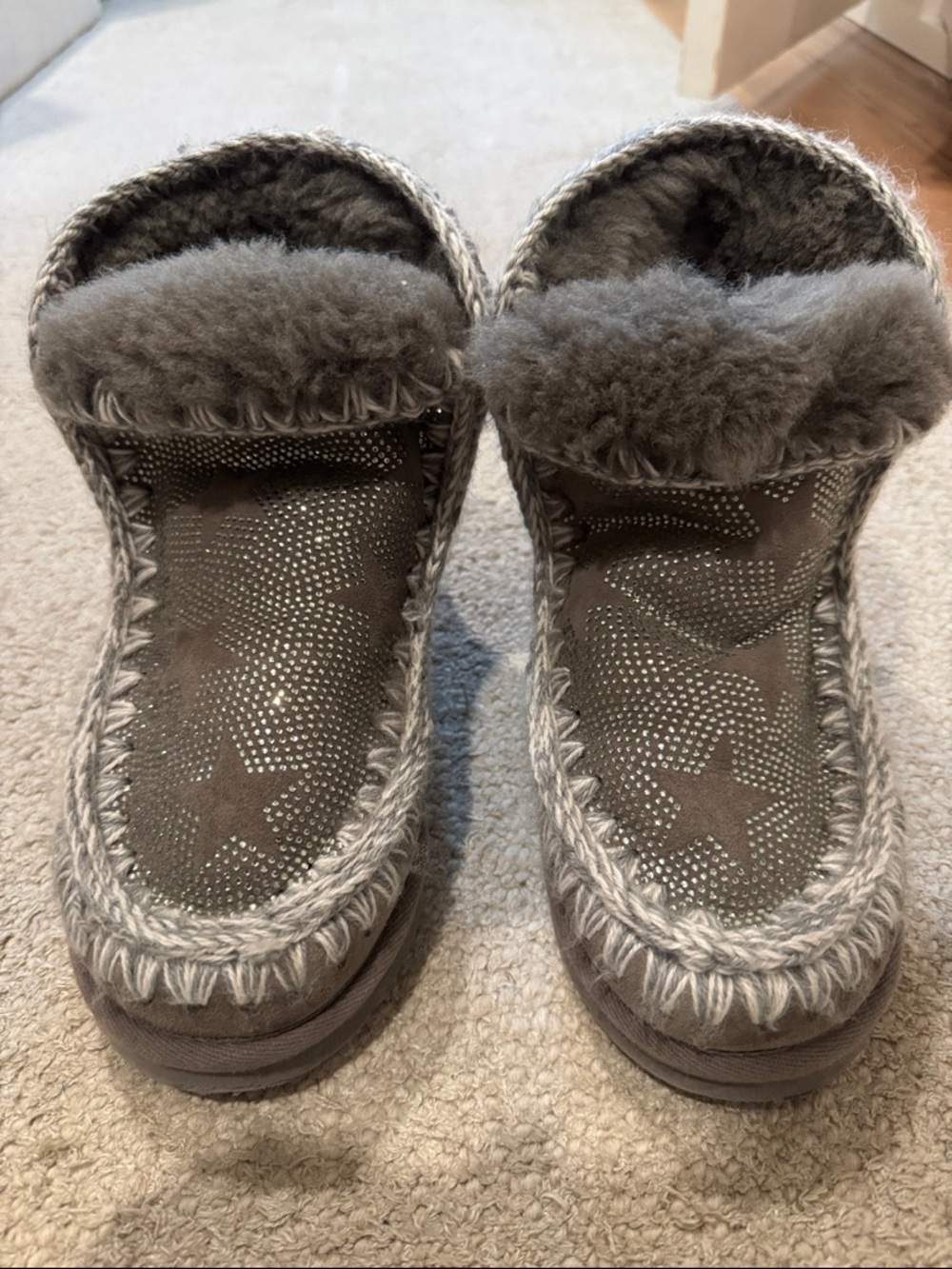 Gray Mou boots